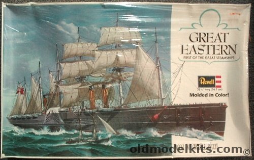 Revell 1/388 Great Eastern - First of the Great Steamships, 5201 plastic model kit